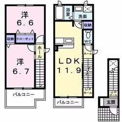 グランデ・メゾンの物件間取画像